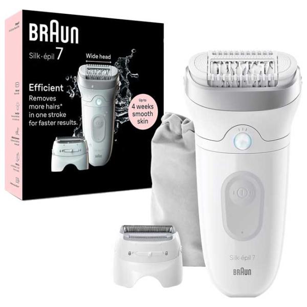 Эпилятор Braun SE7041 Сухая/Влажная / Белый photo 3
