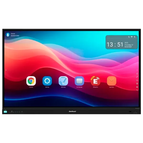 Tablă interactivă StarBoard IFPD-YL5X-PRO-65 65" / 4K photo 1