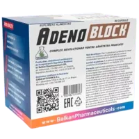 Vitamine și minerale Balkan Pharmaceuticals AdenoBlok (4840982012693) 90 capsule photo 2