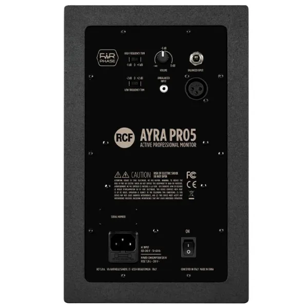 Monitor de studio RCF Ayra Pro5 110 dB / 100 W photo 5