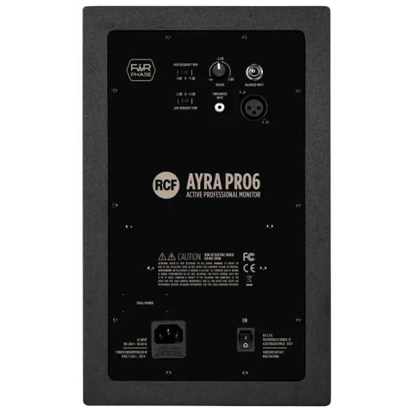 Monitor de studio RCF Ayra Pro6 109 dB / 120 W photo 5