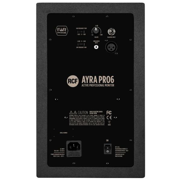 Monitor de studio RCF Ayra Pro6 109 dB / 120 W photo 5