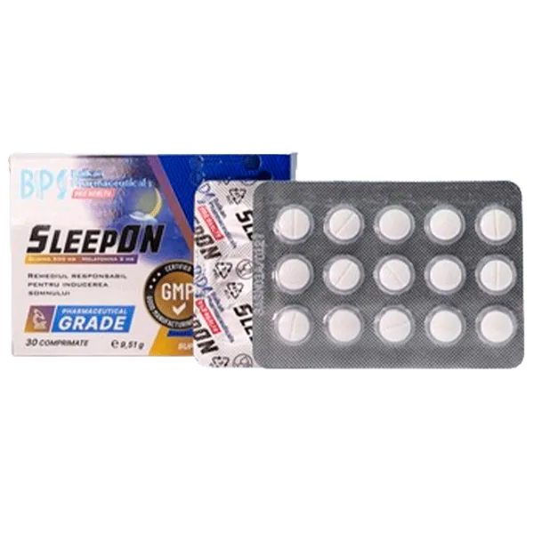 Vitamine și minerale Balkan Pharmaceuticals SleepON (4840982013065) 30 capsule photo 2 Vitamine și minerale Balkan Pharmaceuticals SleepON (4840982013065) 30 capsule photo 2