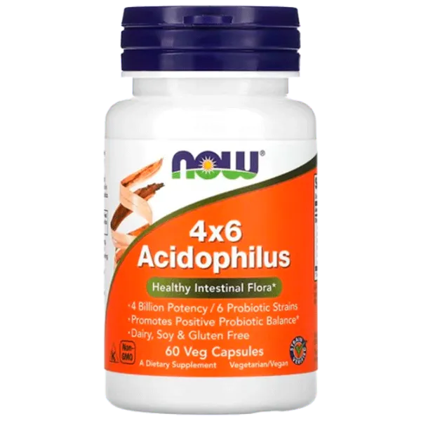 Витамины и минералы Now Foods 4x6 ACIDOPHILUS (733739029201) 60 photo 1 Витамины и минералы Now Foods 4x6 ACIDOPHILUS (733739029201) 60 photo 1