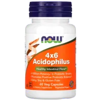 Vitamine și minerale Now Foods 4x6 ACIDOPHILUS (733739029201) 60