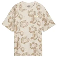 Футболка для женщин Puma Ess+ Class Act Aop Tee 100% хлопок / Бежевый