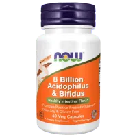 Vitamine și minerale Now Foods 8 BILLION ACIDOPH/BIFIDUS (733739029300) 60