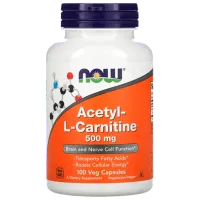 Vitamine și minerale Now Foods ACETYL L-CARN (733739000767) 100 capsule