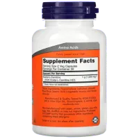 Витамины и минералы Now Foods ACETYL L-CARN (733739000767) 100 капсул photo 2