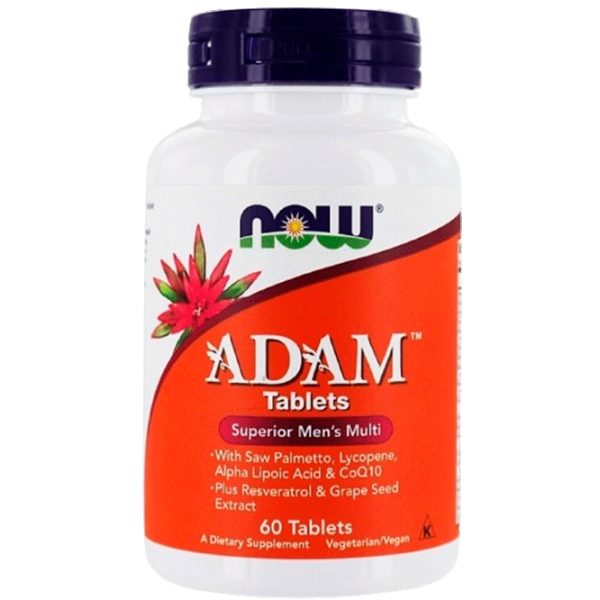 Vitamine și minerale Now Foods ADAM MALE MULTI (733739038753) 60 photo 1 Vitamine și minerale Now Foods ADAM MALE MULTI (733739038753) 60 photo 1