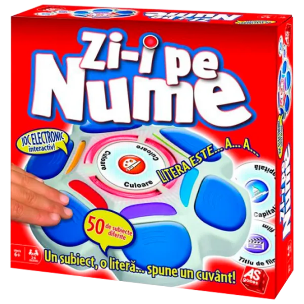 Joc de masă As Zi-I Pe Nume! 6+/ Dezvoltare photo 1