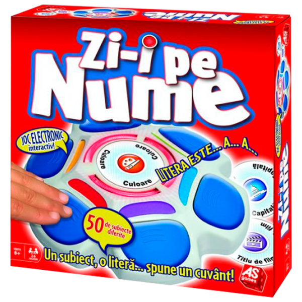 Joc de masă As Zi-I Pe Nume! 6+/ Dezvoltare photo 1