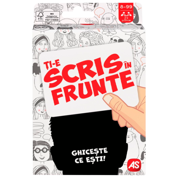 Настольная игра As Ți-E Scris In Frunte 8+/ Развитие photo 1