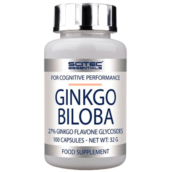 Vitamine și minerale Scitec Nutrition Ginkgo Biloba (5999100032675) 100 capsule photo 1 Vitamine și minerale Scitec Nutrition Ginkgo Biloba (5999100032675) 100 capsule photo 1