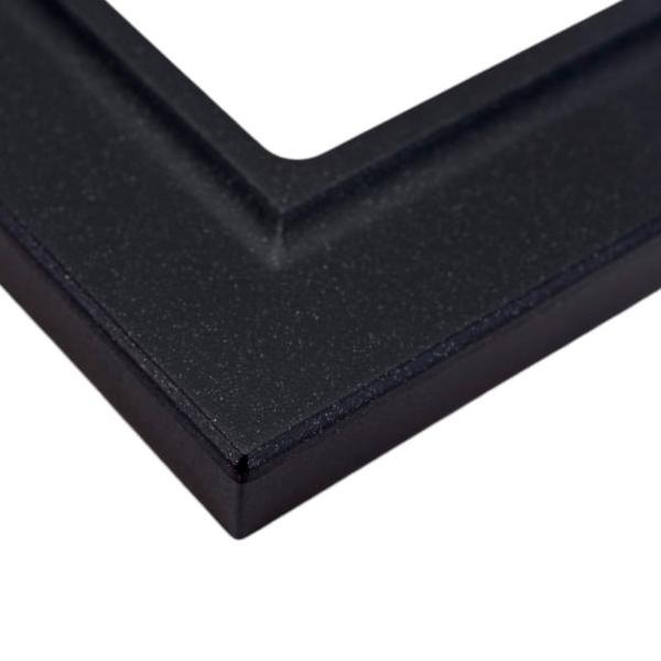 Ramă pentru priză și întrerupătoar IEK BR-M22-K02 Black / 2 photo 3