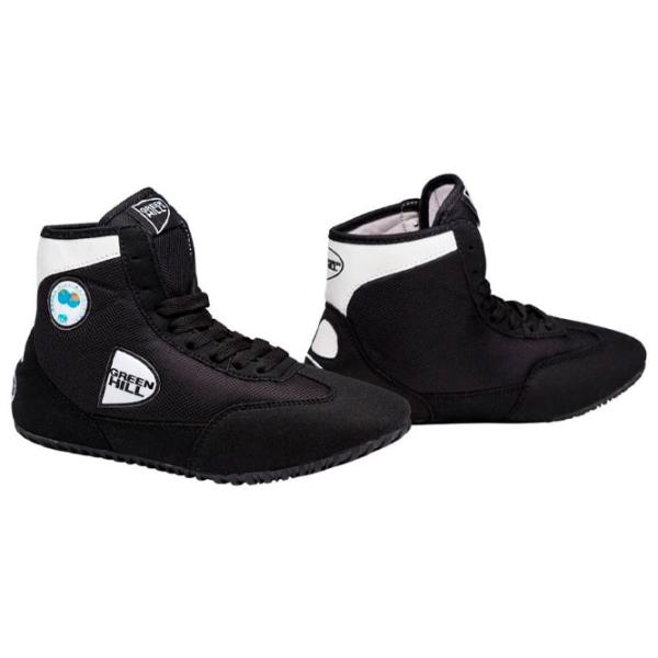Ghete de lupte Green Hill GH350BK36 Piele întoarsă / 36 photo 5