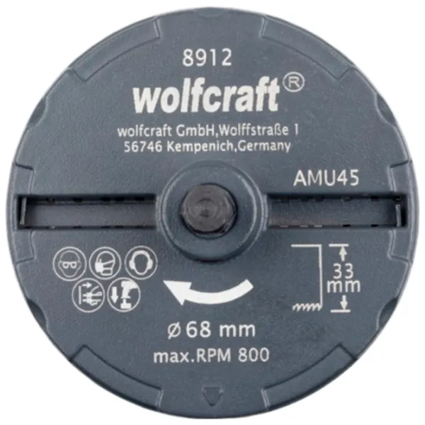 Carotă Wolfcraft 8912000 Metal / Hexagonal photo 3