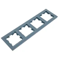 Ramă pentru priză și întrerupătoar IEK BR-M42-K35 Marengo / 4