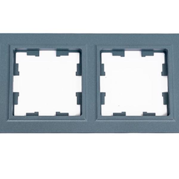 Рамка для розетки и выключателя IEK BR-M42-K35 Marengo / 4 photo 5 Рамка для розетки и выключателя IEK BR-M42-K35 Marengo / 4 photo 5