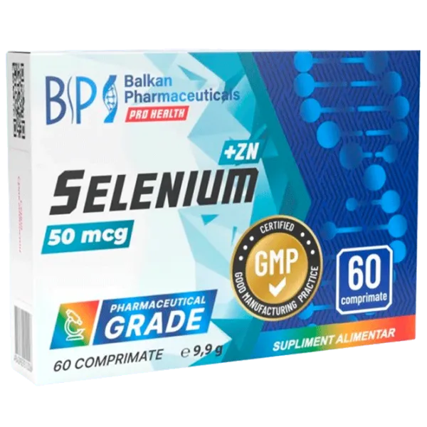 Vitamine și minerale Balkan Pharmaceuticals Selenium+Zn (4840982012501) 60 photo 1 Vitamine și minerale Balkan Pharmaceuticals Selenium+Zn (4840982012501) 60 photo 1