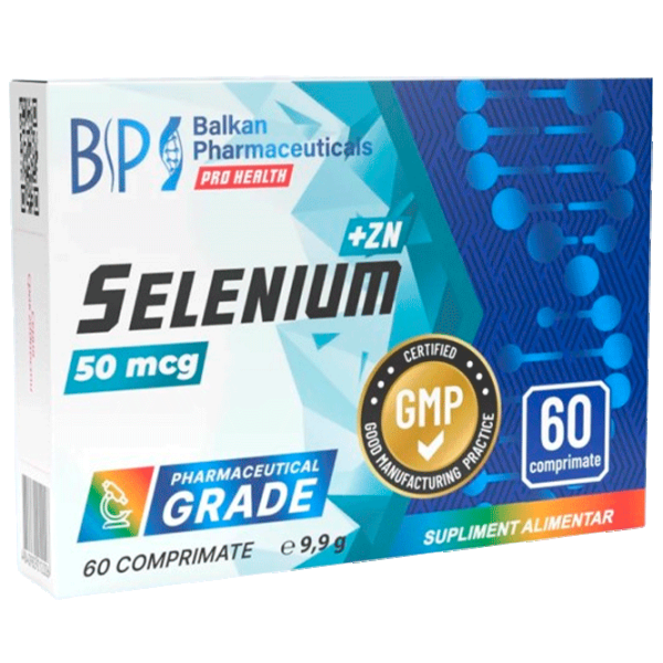 Vitamine și minerale Balkan Pharmaceuticals Selenium+Zn (4840982012501) 60 photo 1 Vitamine și minerale Balkan Pharmaceuticals Selenium+Zn (4840982012501) 60 photo 1