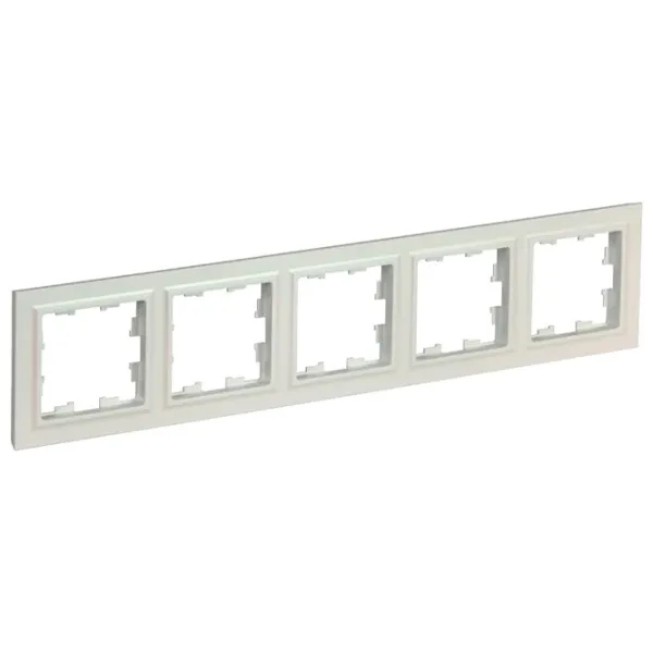 Ramă pentru priză și întrerupătoar IEK BR-M52-K36 Silver / 5 photo 1 Ramă pentru priză și întrerupătoar IEK BR-M52-K36 Silver / 5 photo 1