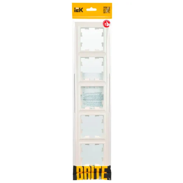 Ramă pentru priză și întrerupătoar IEK BR-M52-K36 Silver / 5 photo 2 Ramă pentru priză și întrerupătoar IEK BR-M52-K36 Silver / 5 photo 2