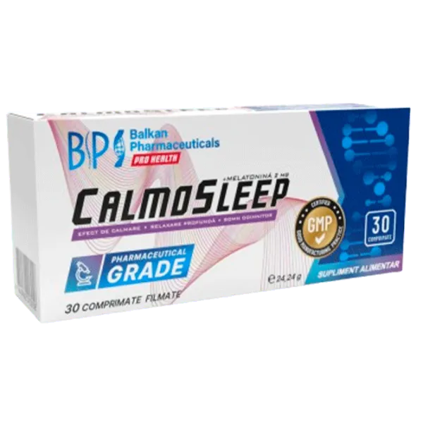 Vitamine și minerale Balkan Pharmaceuticals CalmoSleep (4840982013058) 30 photo 1 Vitamine și minerale Balkan Pharmaceuticals CalmoSleep (4840982013058) 30 photo 1