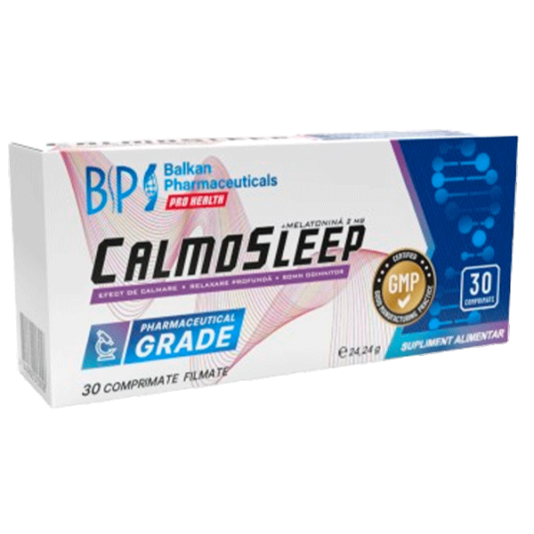 Vitamine și minerale Balkan Pharmaceuticals CalmoSleep (4840982013058) 30 photo 1 Vitamine și minerale Balkan Pharmaceuticals CalmoSleep (4840982013058) 30 photo 1