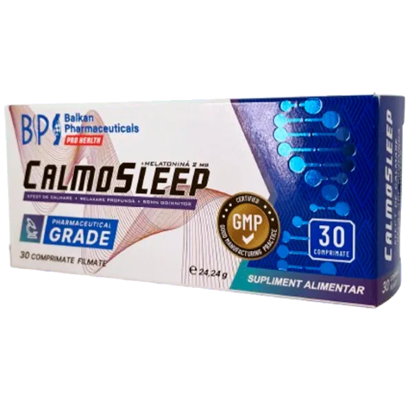 Vitamine și minerale Balkan Pharmaceuticals CalmoSleep (4840982013058) 30 photo 3 Vitamine și minerale Balkan Pharmaceuticals CalmoSleep (4840982013058) 30 photo 3