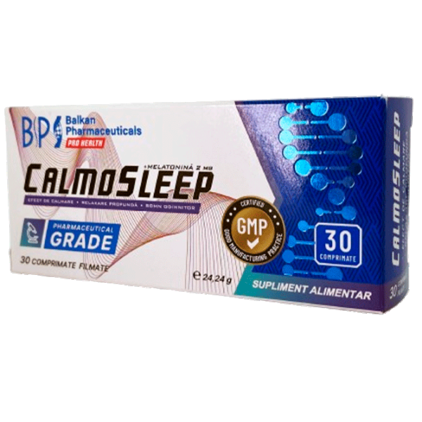Vitamine și minerale Balkan Pharmaceuticals CalmoSleep (4840982013058) 30 photo 3 Vitamine și minerale Balkan Pharmaceuticals CalmoSleep (4840982013058) 30 photo 3