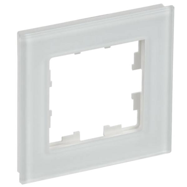 Ramă pentru priză și întrerupătoar IEK BR-M12-G-31-K01 White / 1 photo 1 Ramă pentru priză și întrerupătoar IEK BR-M12-G-31-K01 White / 1 photo 1