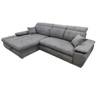 Canapea de colț Mobiland Tiffi (Aragon 97) Stofă / Gray