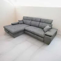 Угловой диван Mobiland Tiffi (Aragon 97) Ткань / Серый photo 5