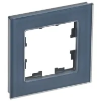 Ramă pentru priză și întrerupătoar IEK BR-M12-G-31-K35 Marengo / 1