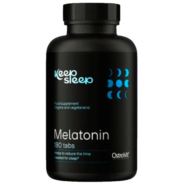 Витамины и минералы OstroVit MELATONIN (5902232617849) 180 photo 1