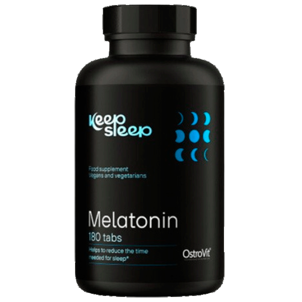 Витамины и минералы OstroVit MELATONIN (5902232617849) 180 photo 1