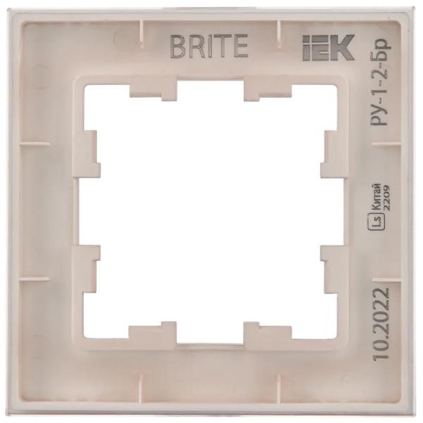 Ramă pentru priză și întrerupătoar IEK BR-M12-G-31-K14 Pink / 1 photo 2 Ramă pentru priză și întrerupătoar IEK BR-M12-G-31-K14 Pink / 1 photo 2