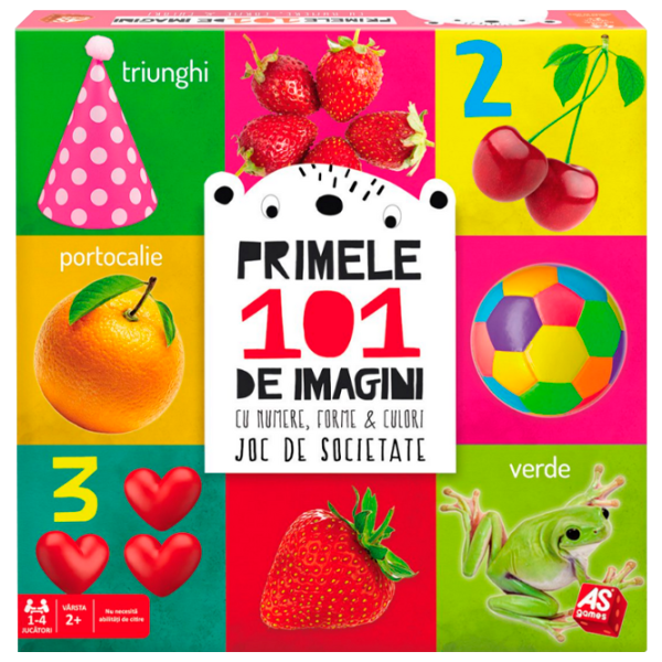 Настольная игра As Kids Primele 100 de cuvinte 2+/ Развитие photo 1