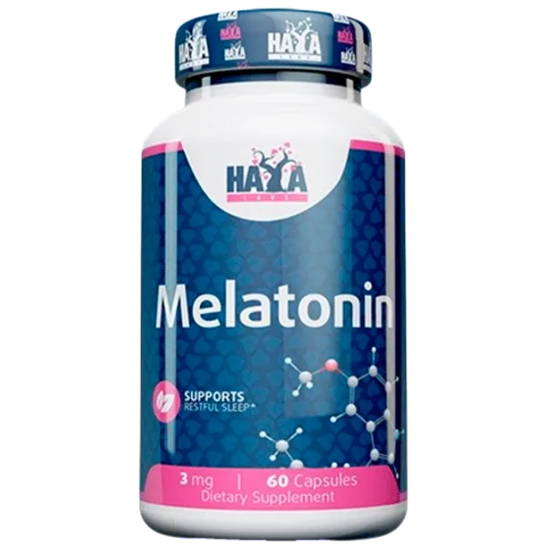 Vitamine și minerale Haya Labs MELATONIN (853809007165) 60 photo 1 Vitamine și minerale Haya Labs MELATONIN (853809007165) 60 photo 1