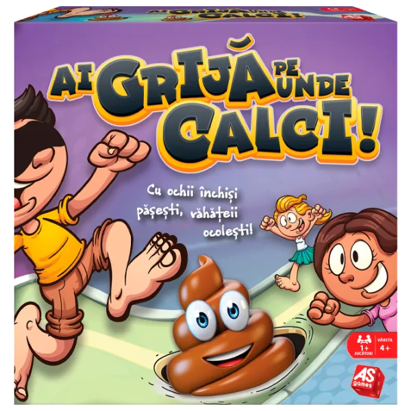 Joc de masă As Kids Ai Grijă Pe Unde Calci! 4+/ Dezvoltare photo 1