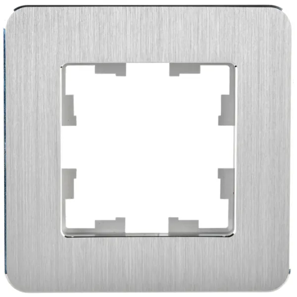 Ramă pentru priză și întrerupătoar IEK BR-M12-M-01-K47 Silver / 1 photo 2 Ramă pentru priză și întrerupătoar IEK BR-M12-M-01-K47 Silver / 1 photo 2