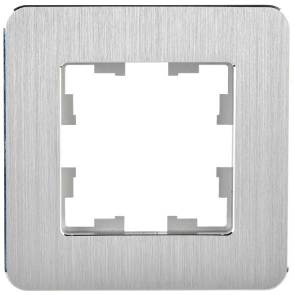 Ramă pentru priză și întrerupătoar IEK BR-M12-M-01-K47 Silver / 1 photo 2 Ramă pentru priză și întrerupătoar IEK BR-M12-M-01-K47 Silver / 1 photo 2