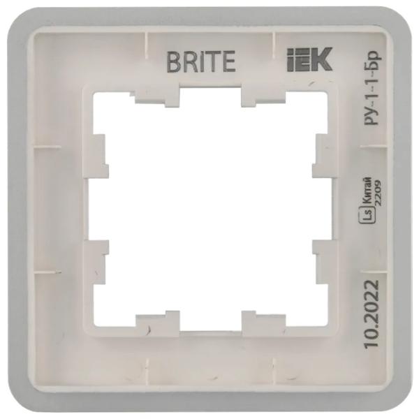 Ramă pentru priză și întrerupătoar IEK BR-M12-M-01-K47 Silver / 1 photo 4 Ramă pentru priză și întrerupătoar IEK BR-M12-M-01-K47 Silver / 1 photo 4