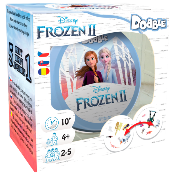 Joc de masă Disney Dobble Frozen 2 4+/ Dezvoltare photo 1