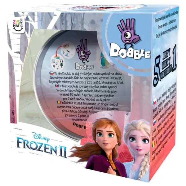 Joc de masă Disney Dobble Frozen 2 4+/ Dezvoltare photo 2