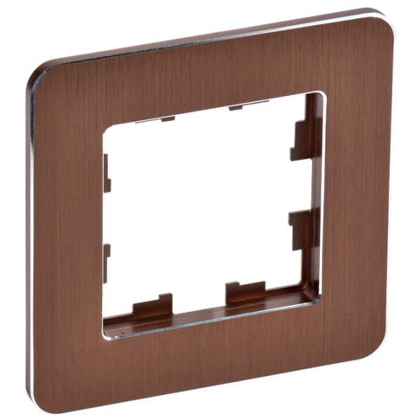 Ramă pentru priză și întrerupătoar IEK BR-M12-M-21-K30 Brown / 1 photo 1 Ramă pentru priză și întrerupătoar IEK BR-M12-M-21-K30 Brown / 1 photo 1