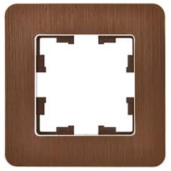 Ramă pentru priză și întrerupătoar IEK BR-M12-M-21-K30 Brown / 1 photo 2 Ramă pentru priză și întrerupătoar IEK BR-M12-M-21-K30 Brown / 1 photo 2