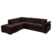 Canapea de colț Montella Maiorca Monolith 29 (5731187) Catifea / Dark Brown