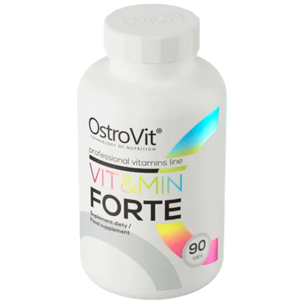Витамины и минералы OstroVit Vit&Min FORTE (5902232617696) 90 photo 2 Витамины и минералы OstroVit Vit&Min FORTE (5902232617696) 90 photo 2